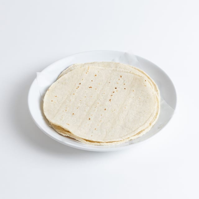 3 Corn Tortillas.