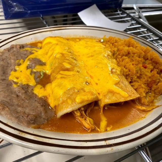 6. Two Enchiladas.