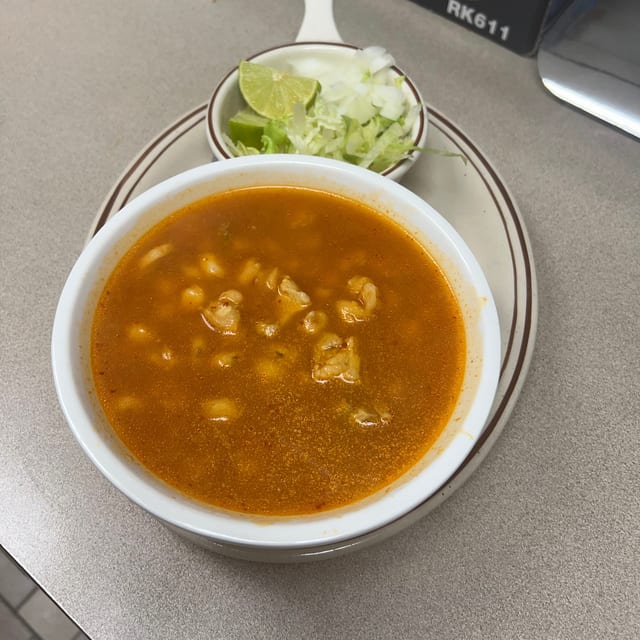 Pozole Soup.