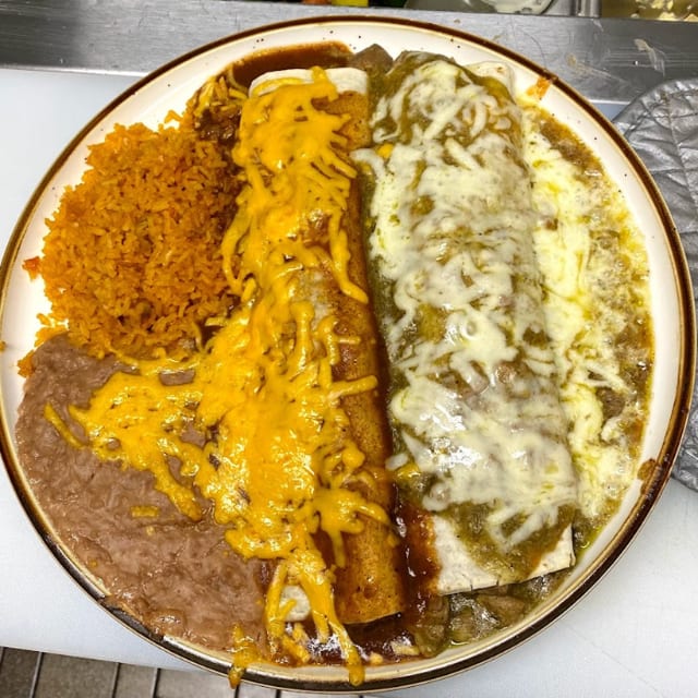 #28 Two Burritos.