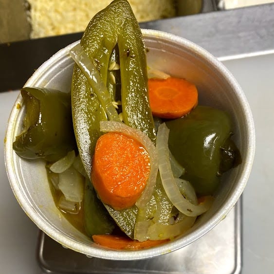 Chiles en Escabeche Side.